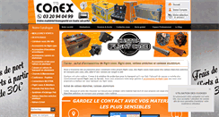 Desktop Screenshot of conex-online.com
