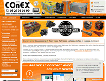 Tablet Screenshot of conex-online.com